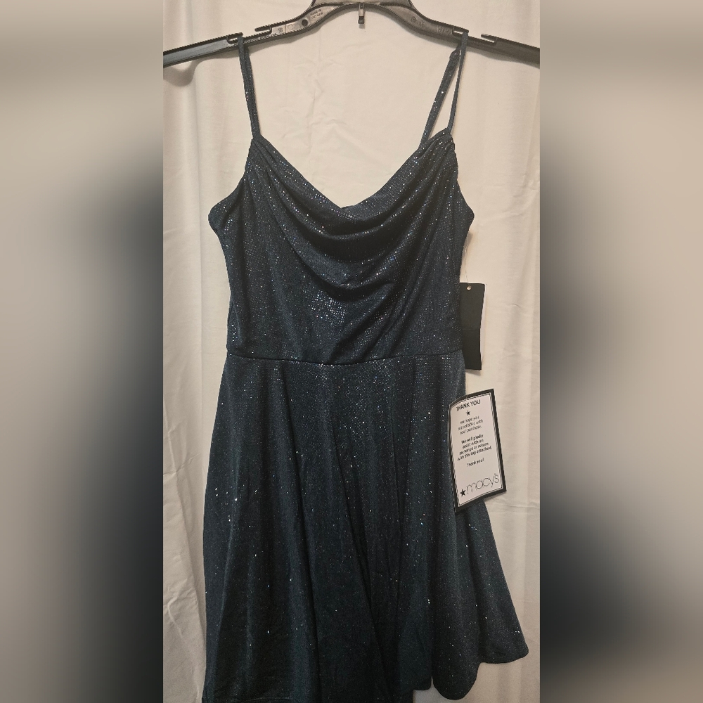 Blue was multicolor glitter size 1/2